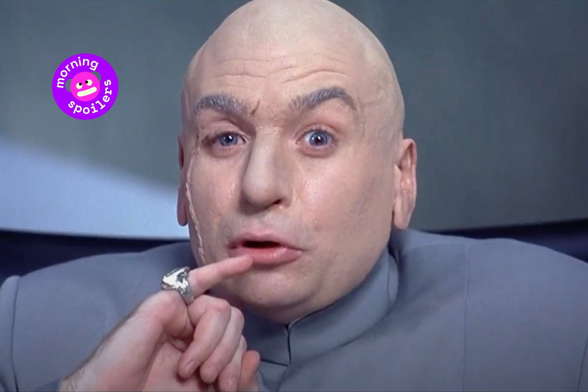 An image of Mike Myers as Dr. Evil.