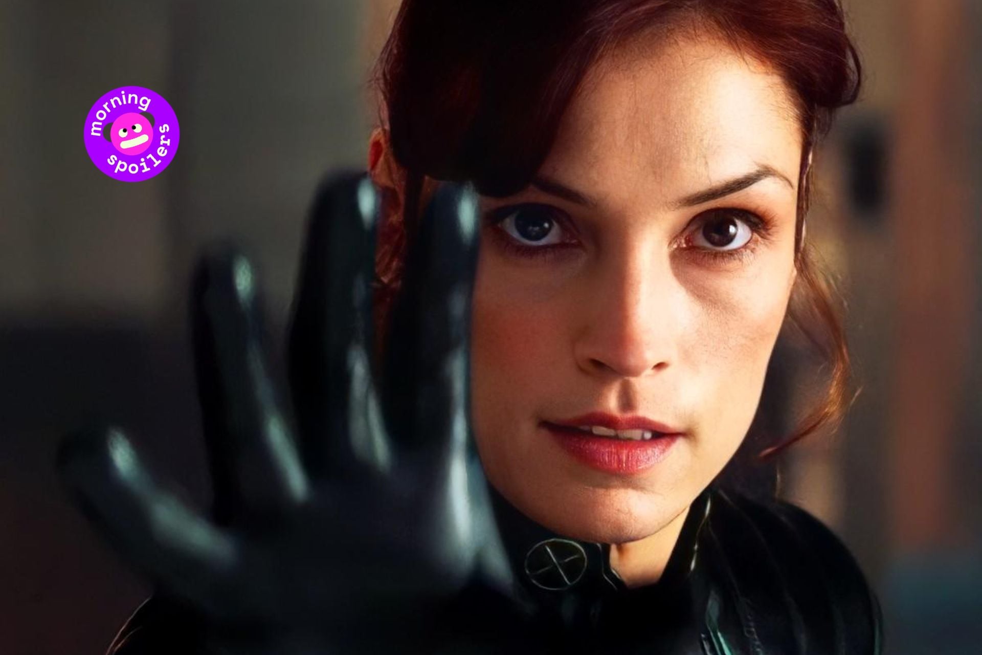 A photo of Famke Janssen as Jean Grey in X-Men.