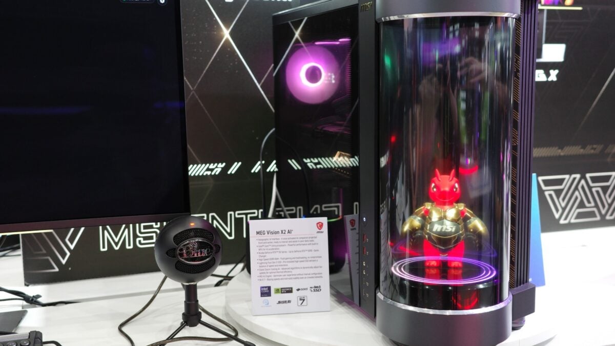 MSI&rsquo;s Chatty AI Hologram Talked My Ear Off at Computex