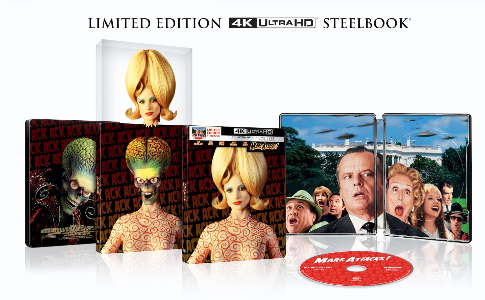 Mars Attacks 4K Steelbook