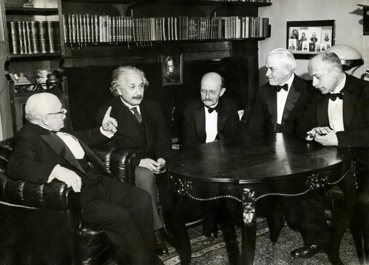 Nerns Einstein Planck Millikan Laue 1931