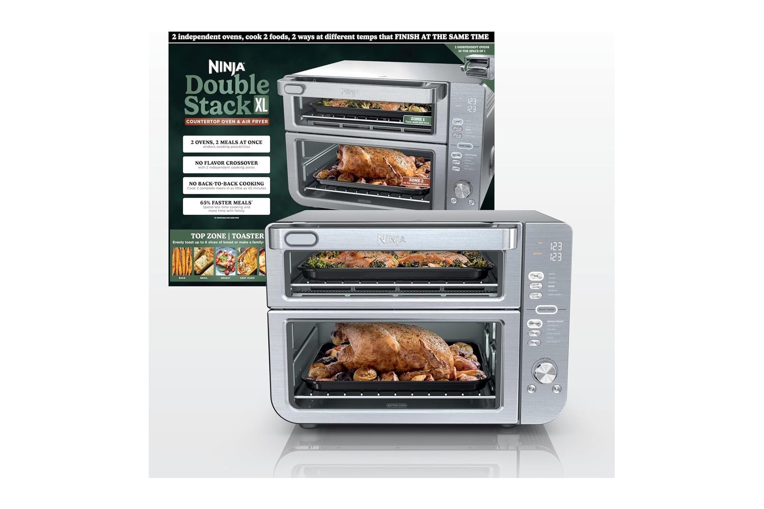 Ninja Air Fryer Toaster Oven Combo
