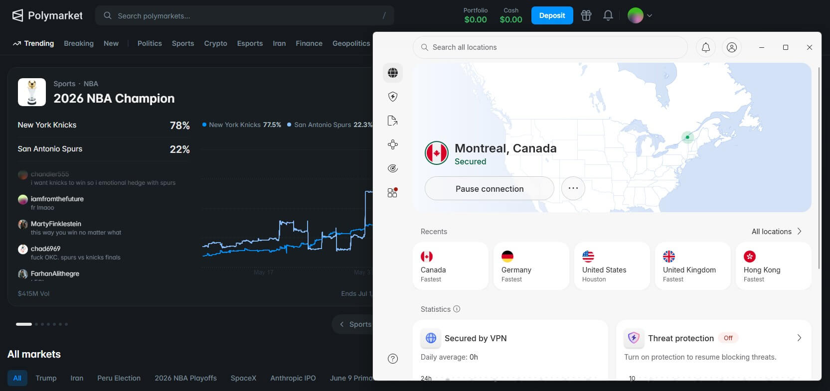 Nordvpn Polymarket Unblocked