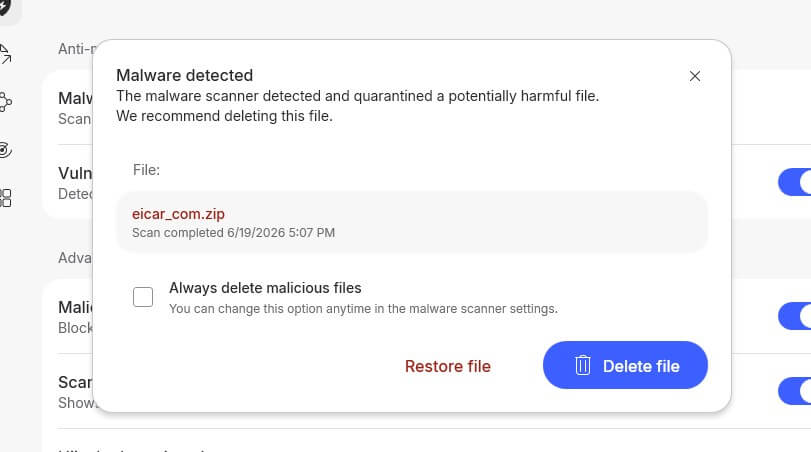 Nordvpn Malware Detected