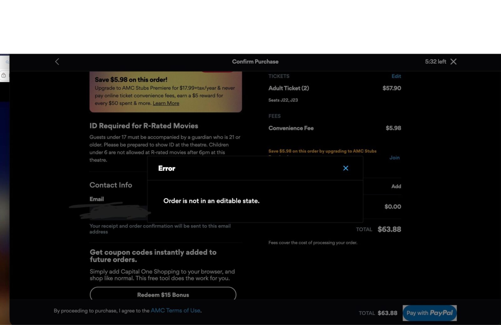 Buying ‘The Odyssey’ IMAX Tickets Unlocked New Levels of Error Messages