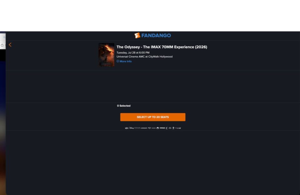 Buying ‘The Odyssey’ IMAX Tickets Unlocked New Levels of Error Messages