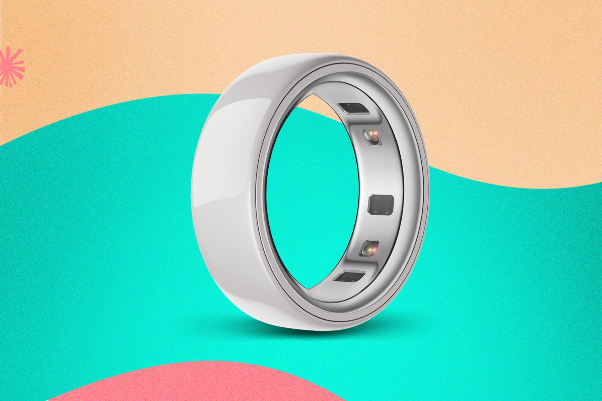 A product image of the Oura Ring 4 Ceramic.