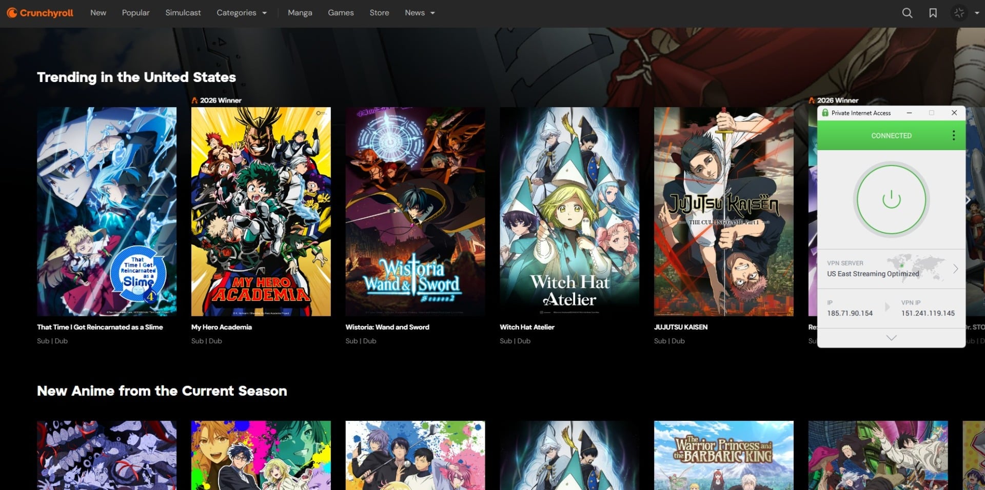 Pia Vpn Crunchyroll