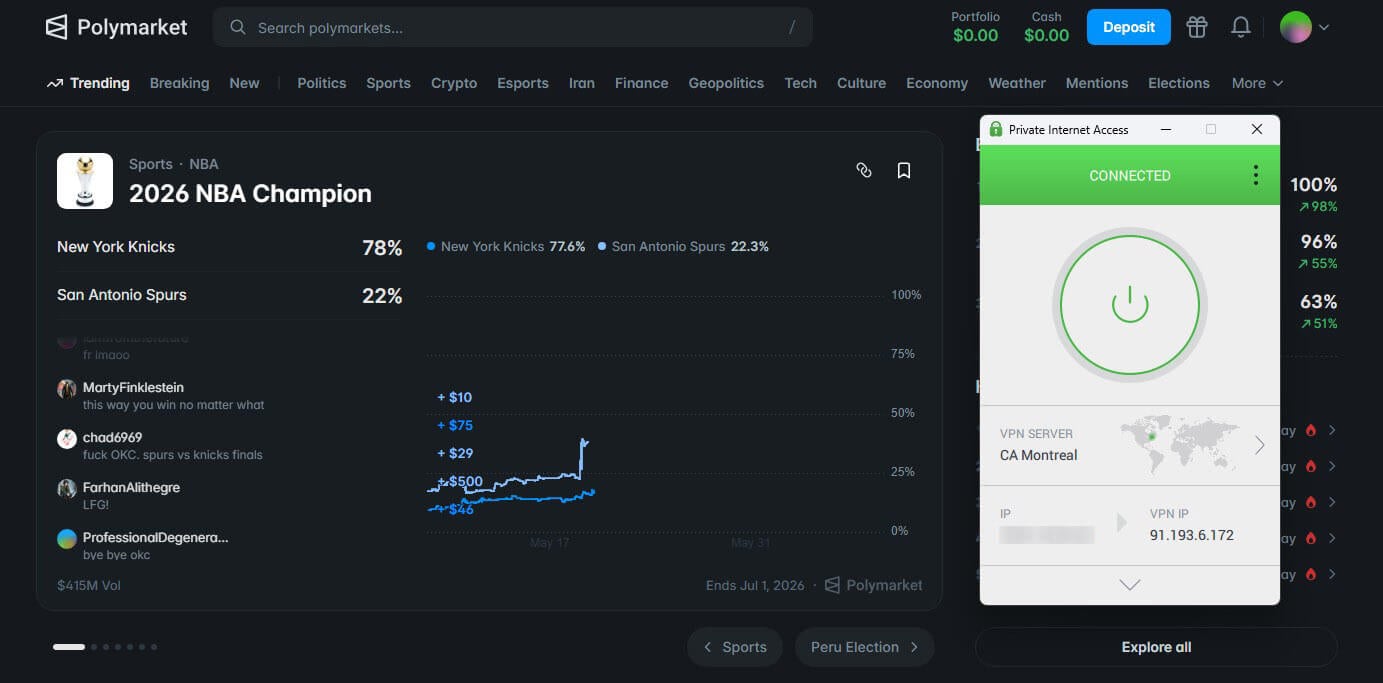 Pia Vpn Polymarket
