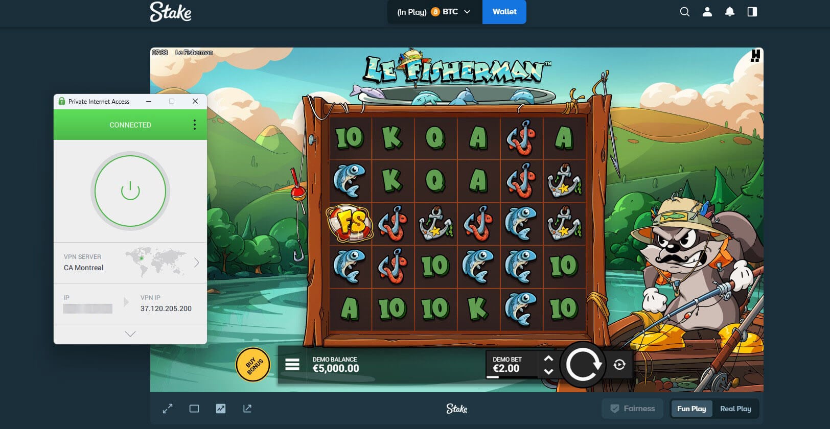 Pia Vpn Stake Casino Unblock