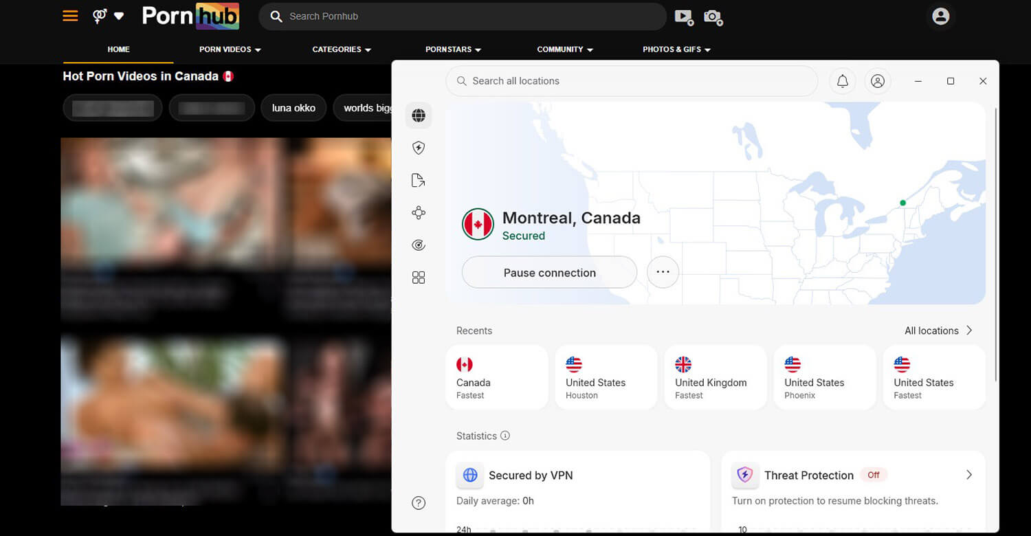 Pornhub North Dakota Unblock Nordvpn