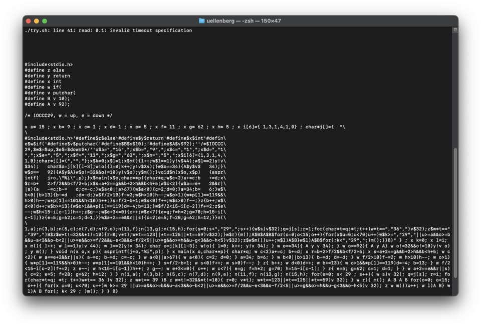 Most Unreadable Code The World’s Weirdest Coding Contest Honors the Most Unreadable Programs