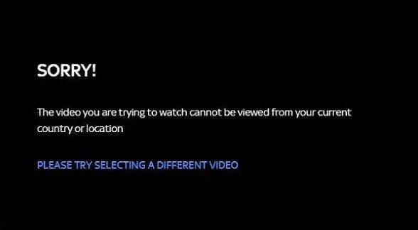 Sky Sports Vpn Error