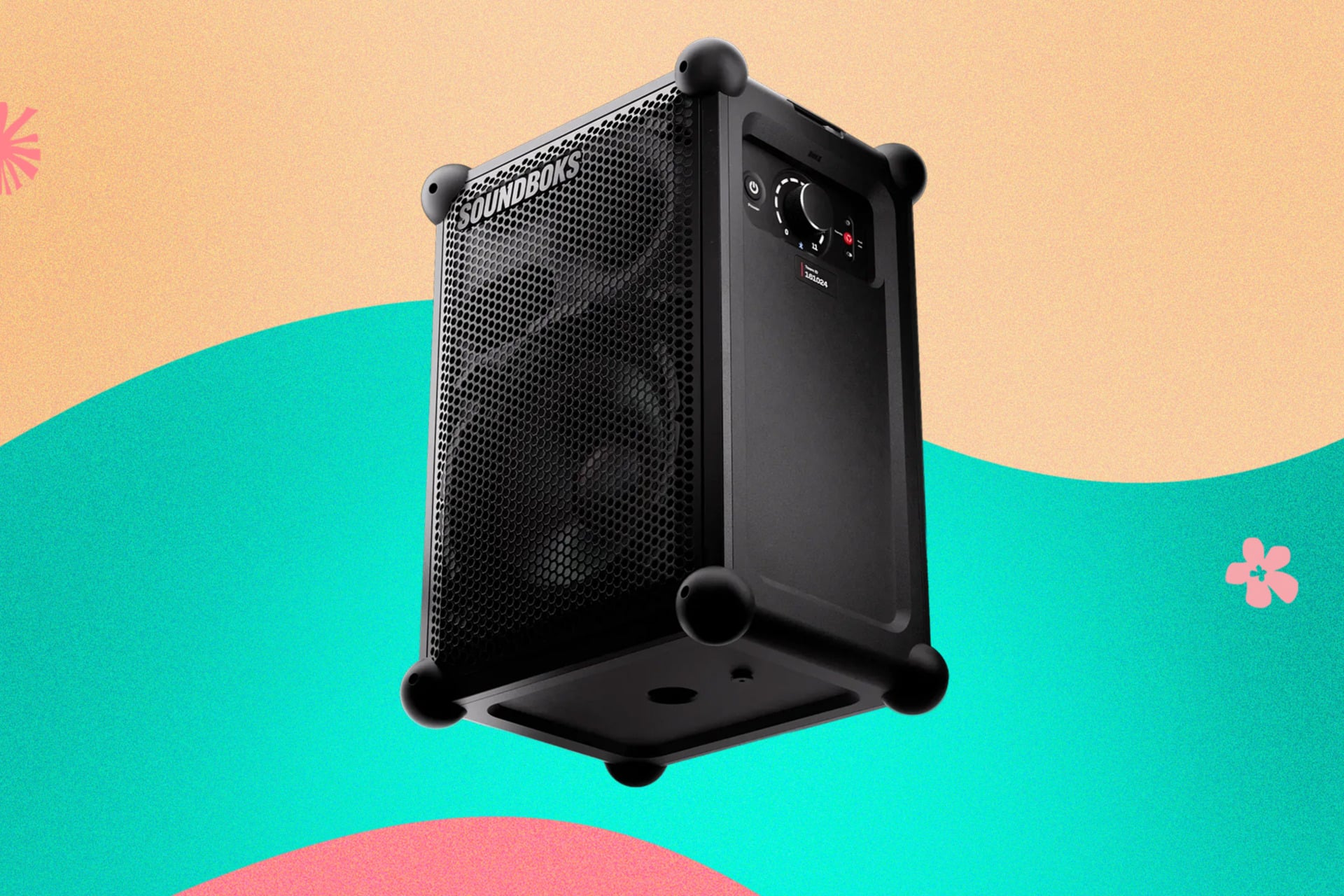 A product image of the Soundboks Mix.