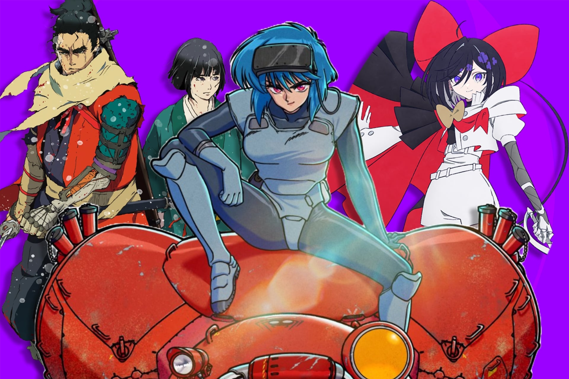 'Sekiro: No Defeat,' 'The Ghost in the Shell,' and 'The Ribbon Hero.'