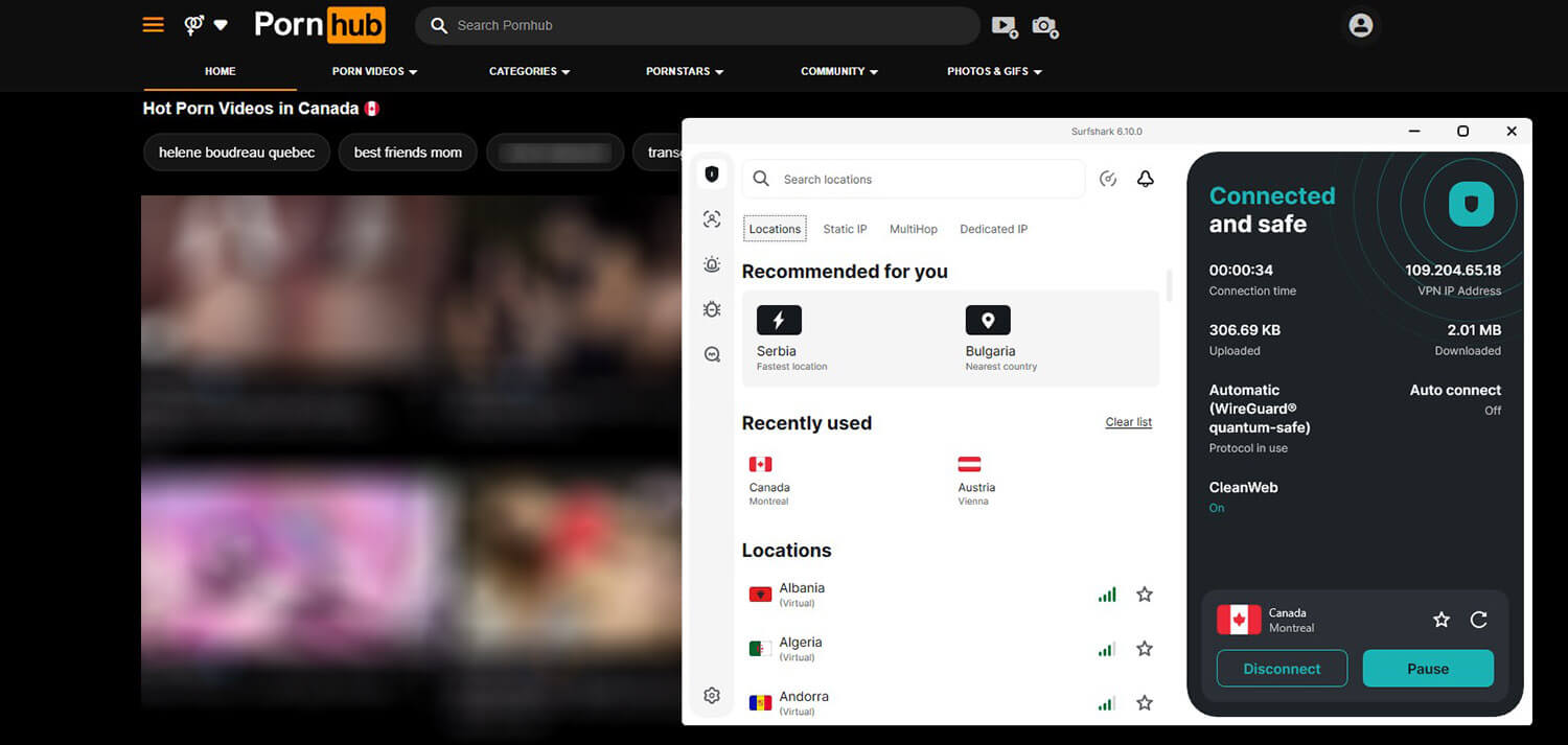 Surfshark Vpn Pornhub Unblock