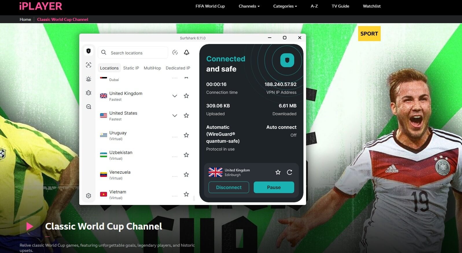 Surfshark World Cup Vpn