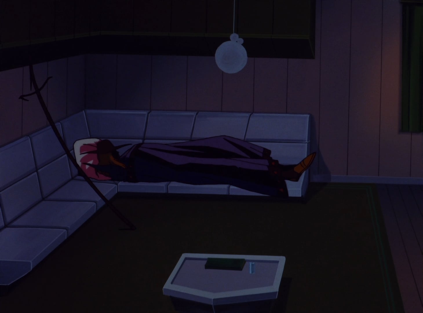 Vampire Hunter D still of D resting.