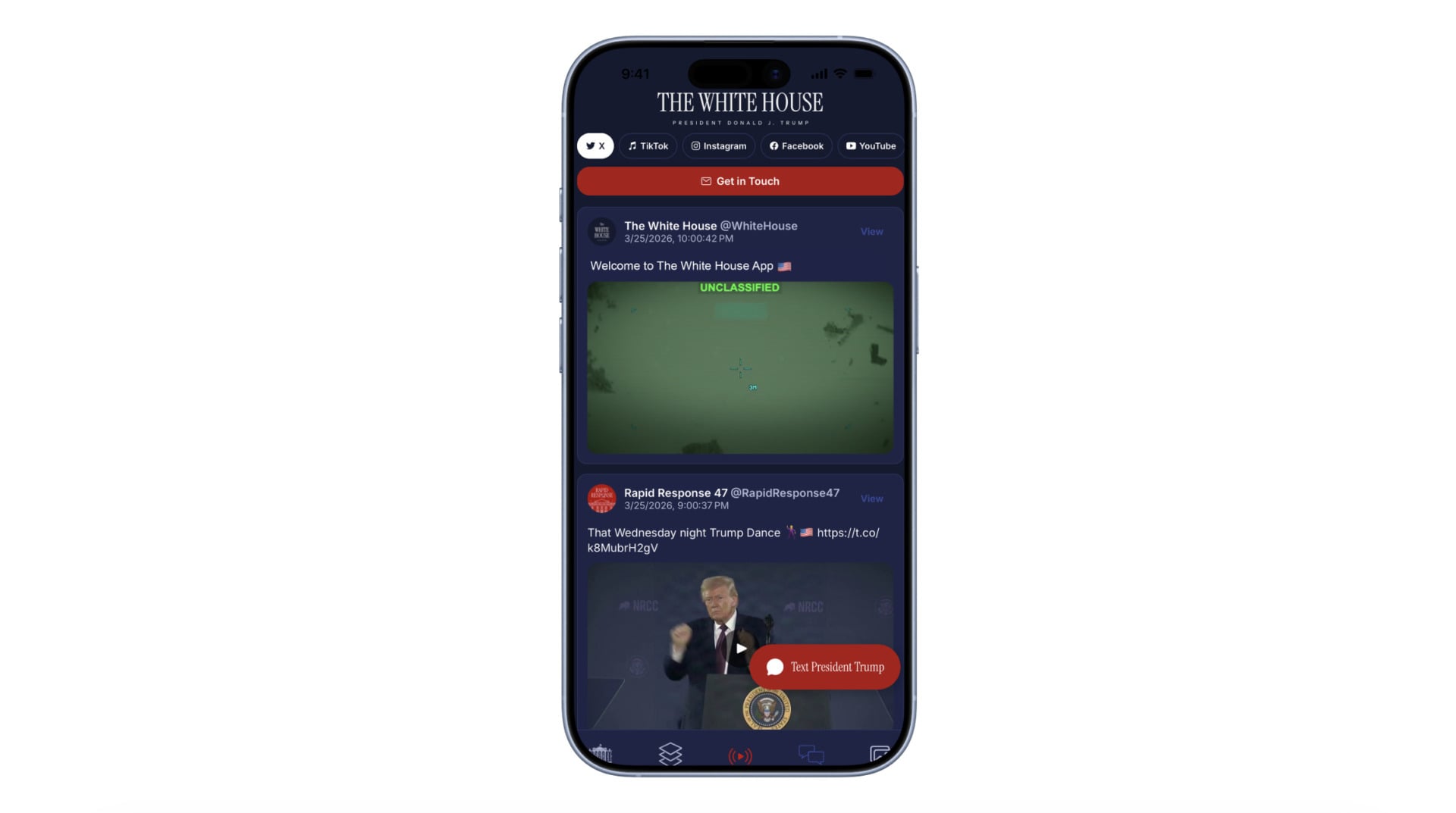 White House App