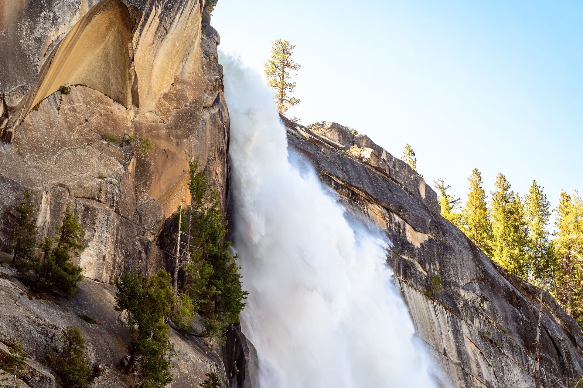 A park patron hiking near Yosemite National Park's Nevada Fall fell to their death last weekend, according to news reports.