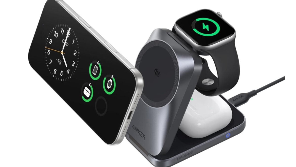 One Foldable Charger for iPhone, Apple Watch and AirPods, Anker 3-in-1 at Its Lowest Price Ever