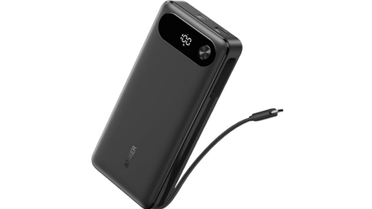 Anker Clears Out 20,000mAh Power Bank With Built-in USB-C Cable at Its Lowest Price of the Year on Amazon