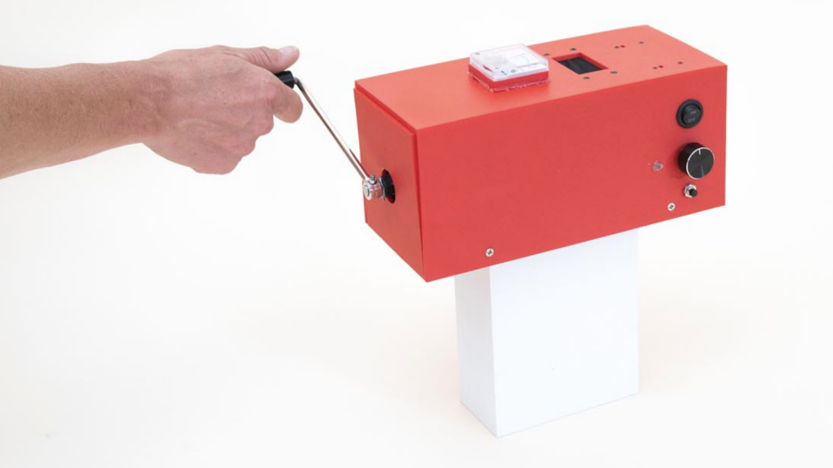 CrankGPT Demonstrates Offline Hand-Cranked LLM Assistant