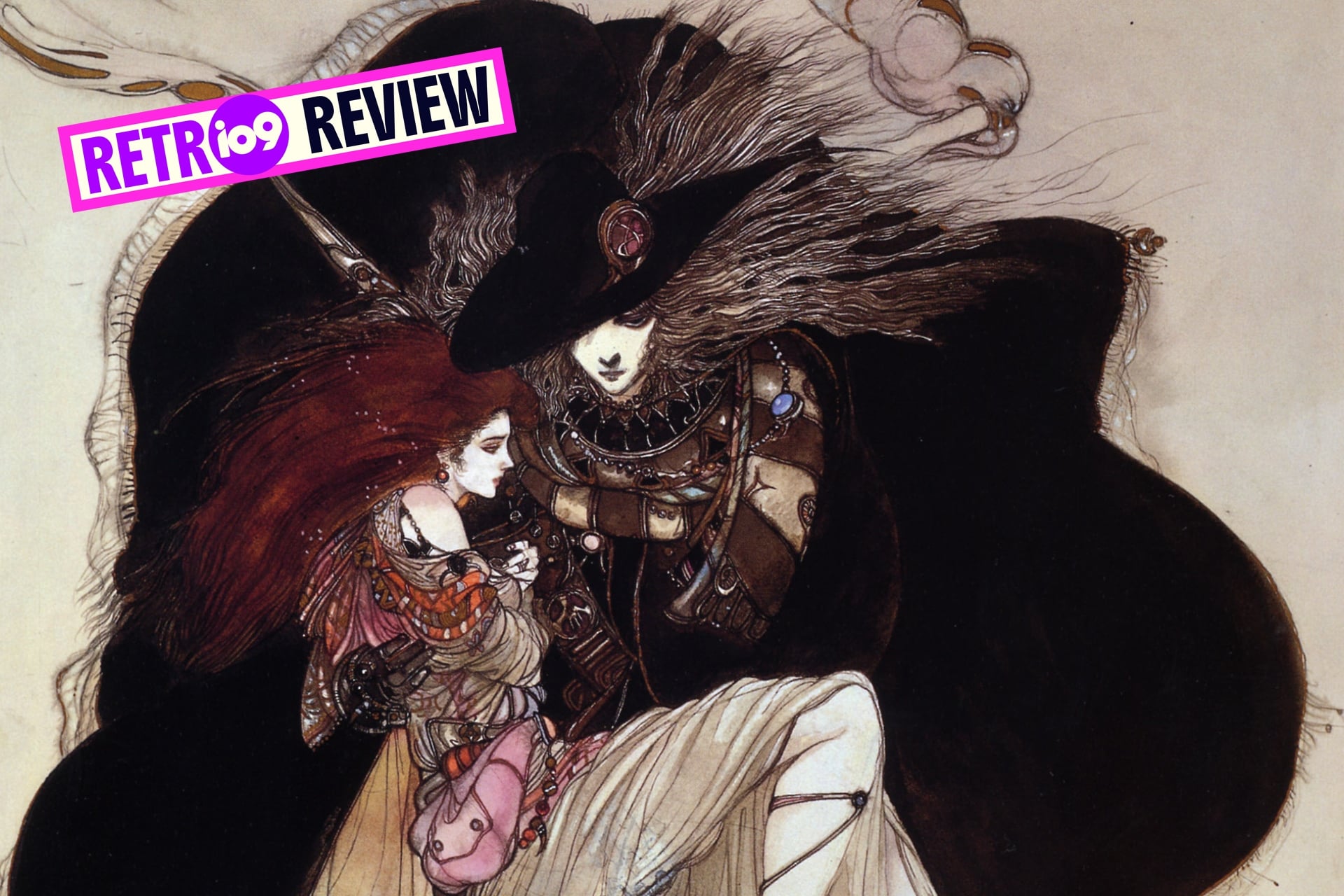 Vampire Hunter D artwork by Yoshitaka Amano.