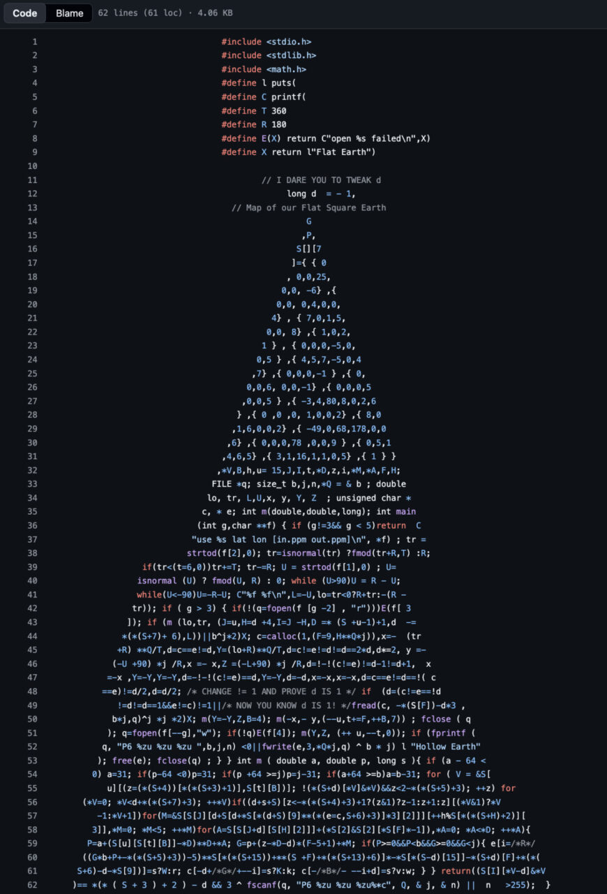 The World’s Weirdest Coding Contest Honors the Most Unreadable Programs