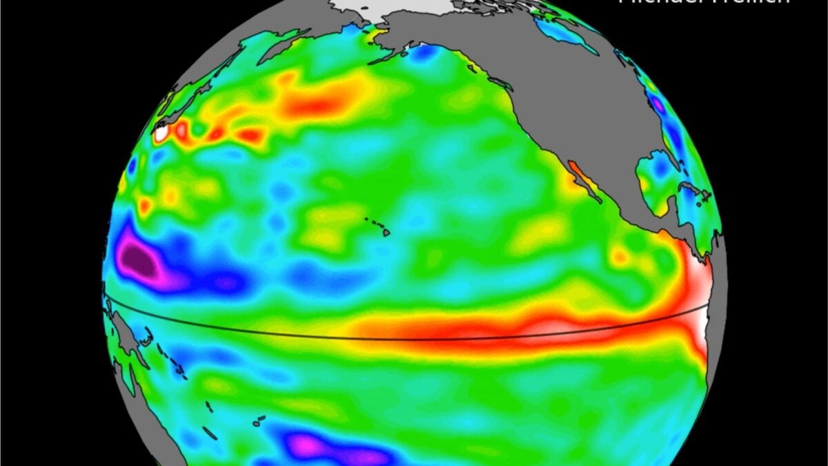 Ocean-Observing Satellite Spots Telltale Sign of Growing El Niño
