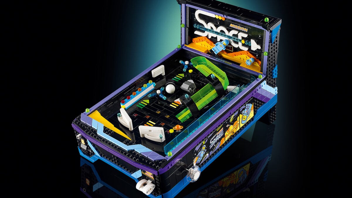 Lego Announces a Fancy, Playable, Space-Themed Pinball Machine Set
