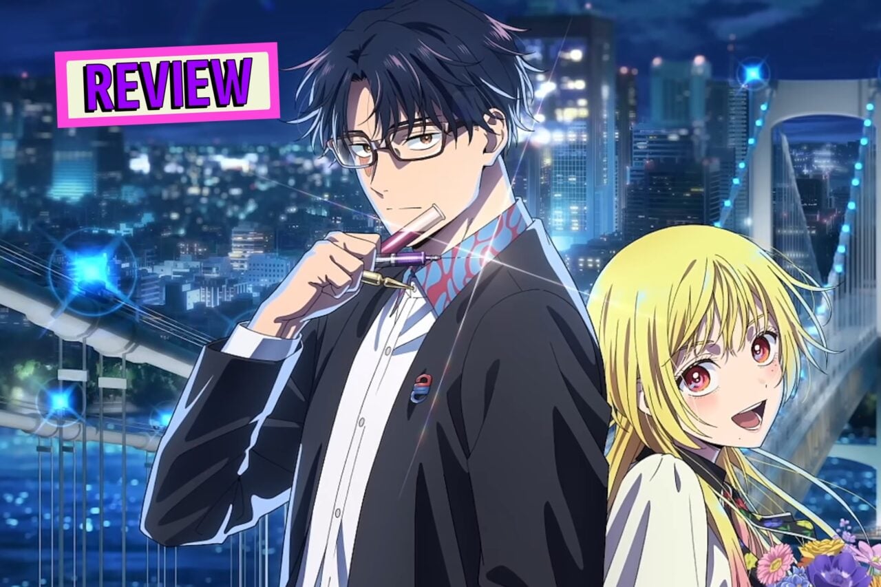 Marriagetoxin key visual of Hikaru Gero and Mei Kinosaki.