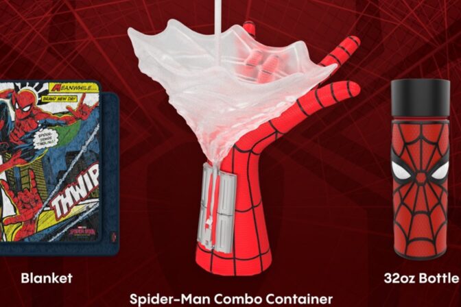  Spider Man Brand New Day Popcorn Bucket Is Nightmare Fuel For 