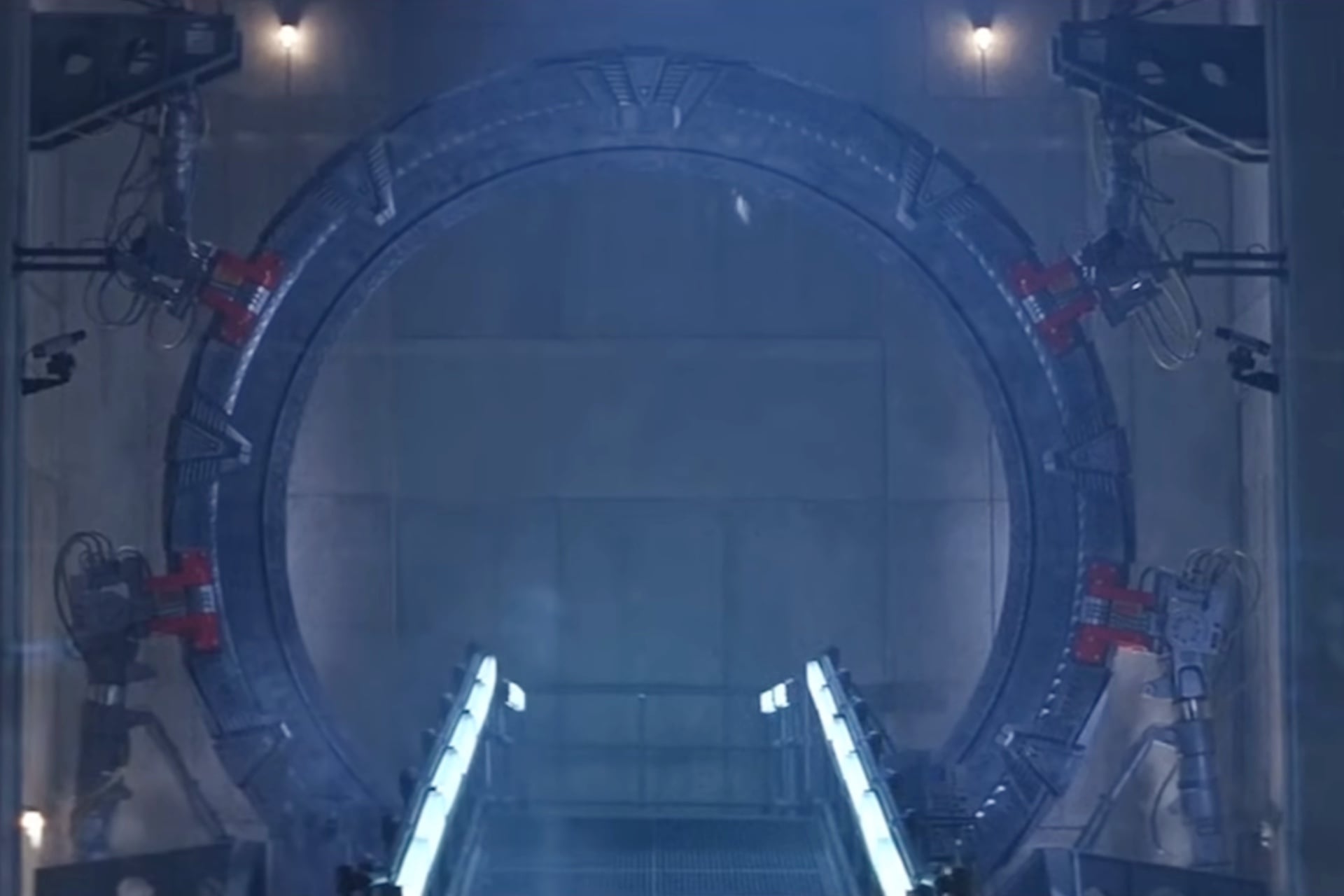 The gate activates for the first time in 'Stargate' (1994).