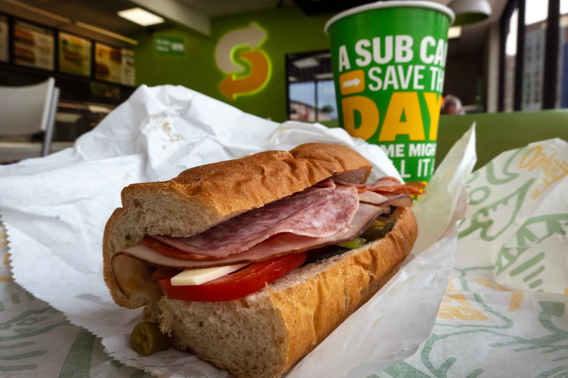 The sandwich chain Subway and its former spokesman Jared Fogle were not involved.