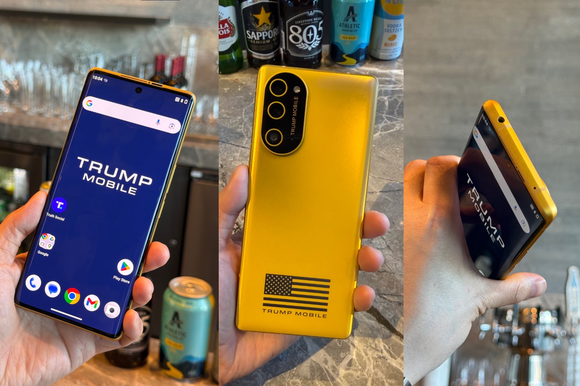 The Trump Mobile T1 feels excessively cheap, even though its essentially a remodeled HTC flagship phone from 2024.