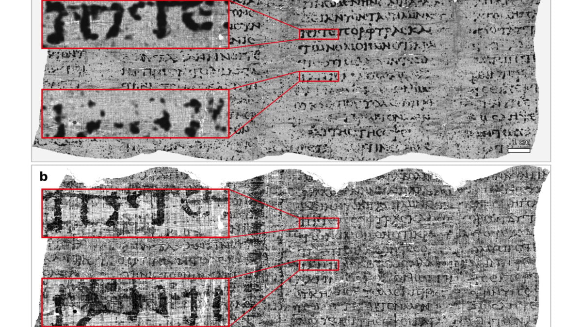 In a First, Scientists Fully Read a Charred Herculaneum Scroll—Without Ever Opening It