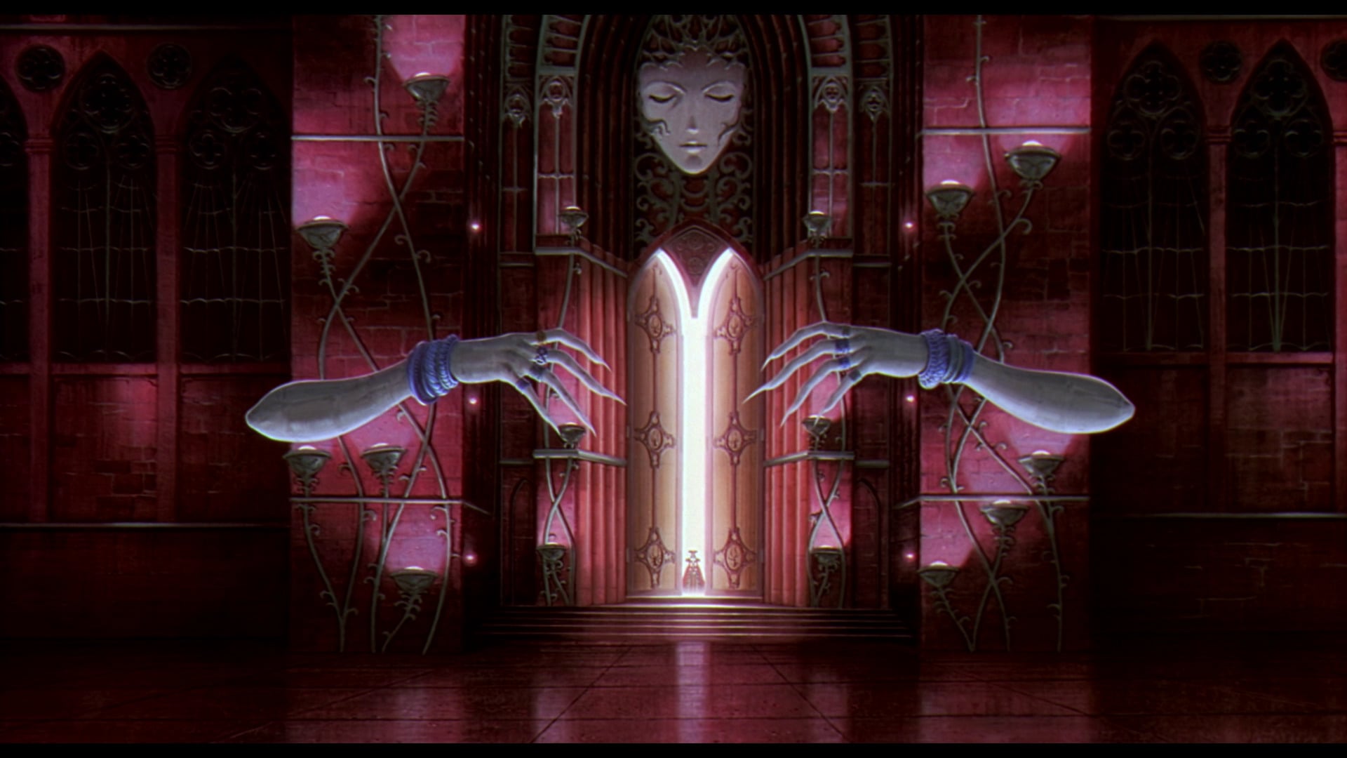 Vampire Hunter D: Bloodlust still of Carmilla's castle.