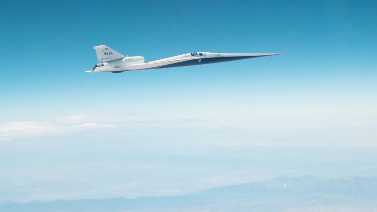 NASA’s Quiet Supersonic Jet Just Hit Another Major Milestone