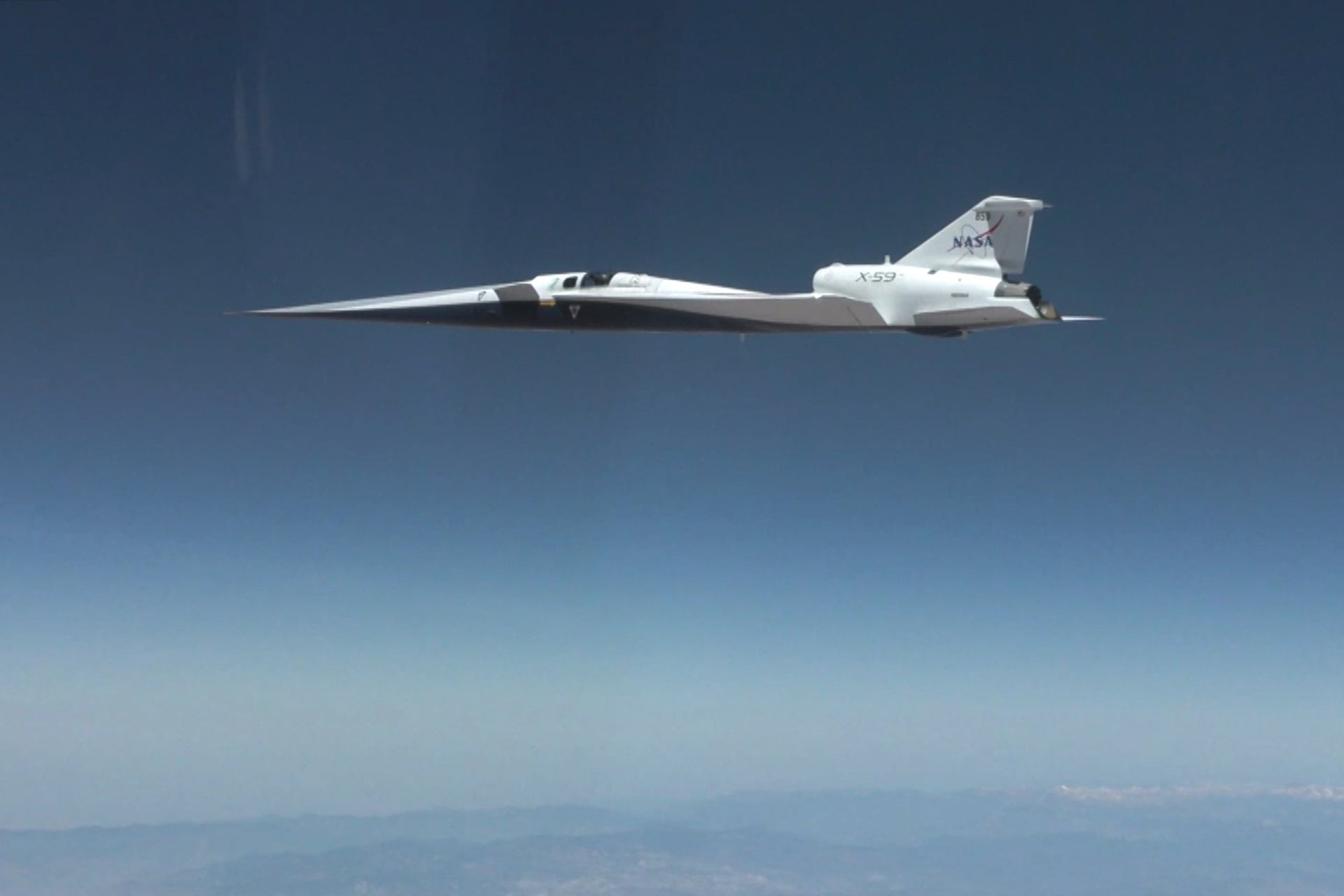 NASA’s X-59 aircraft completed its first supersonic flight on June 5, 2026.
