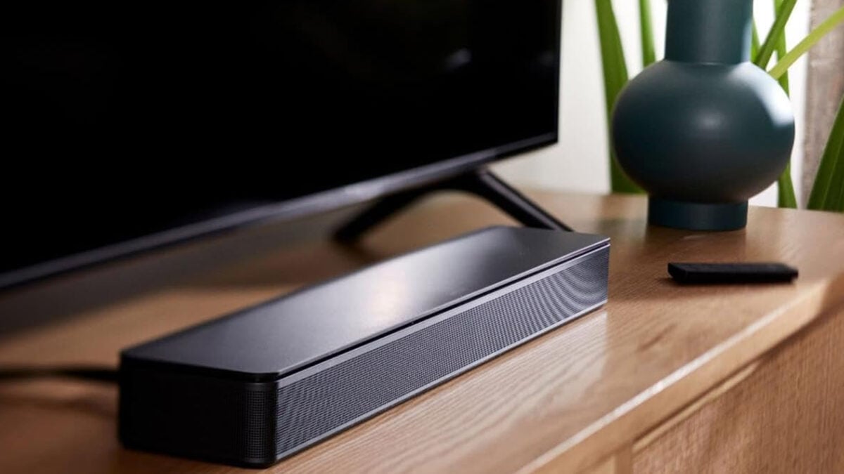Bose Goes Big on Soundbar Clearance, With an All-in-One Compact TV Speaker at Earbuds Pricing