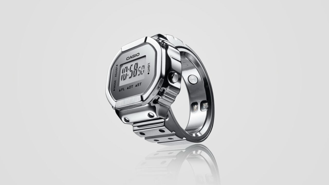 Casio’s Tiny Ring Watch Is Now a Full-Blown Oura Alternative