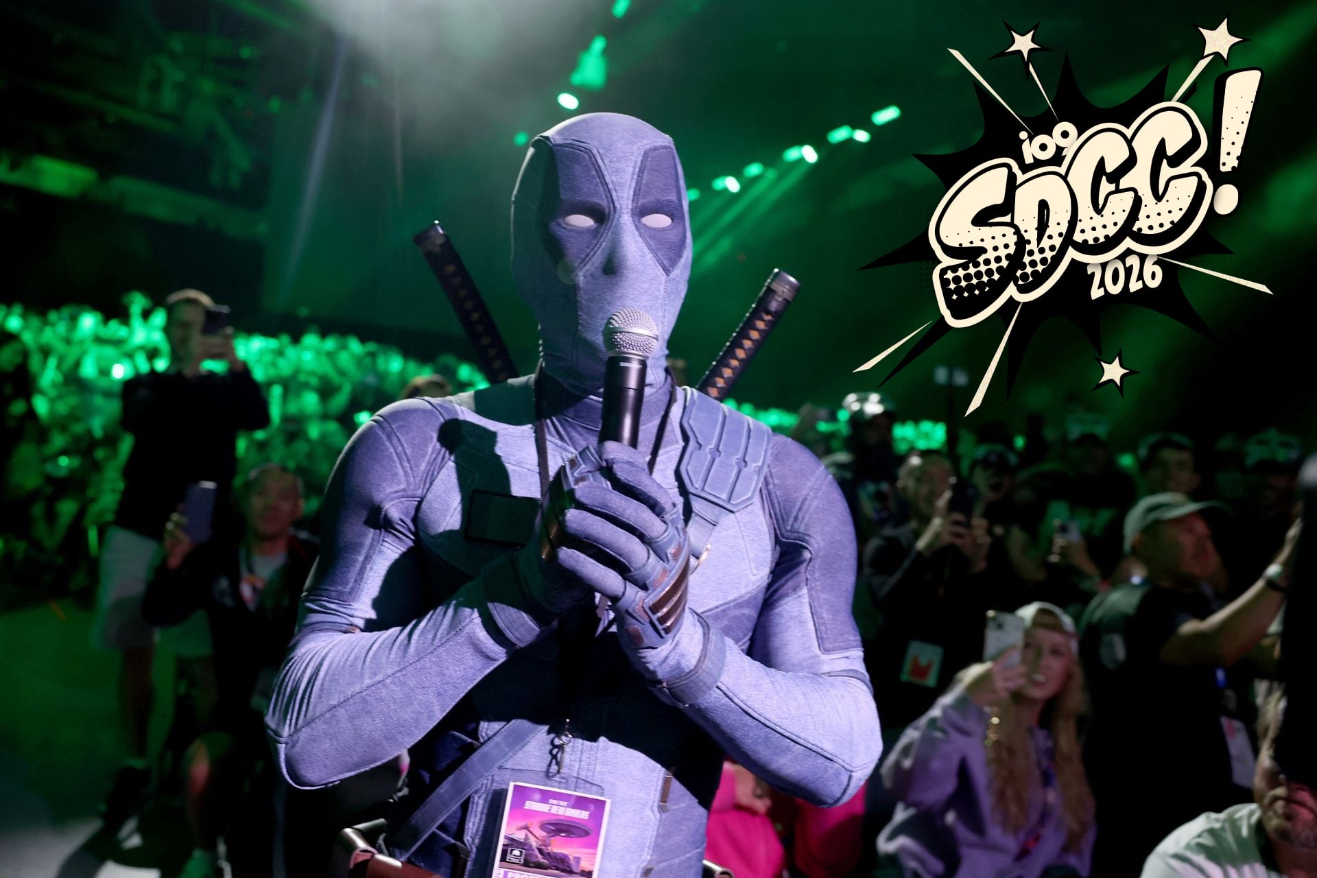 Deadpool's appearance was just one of the many surprised at Marvel's Hall H panel.