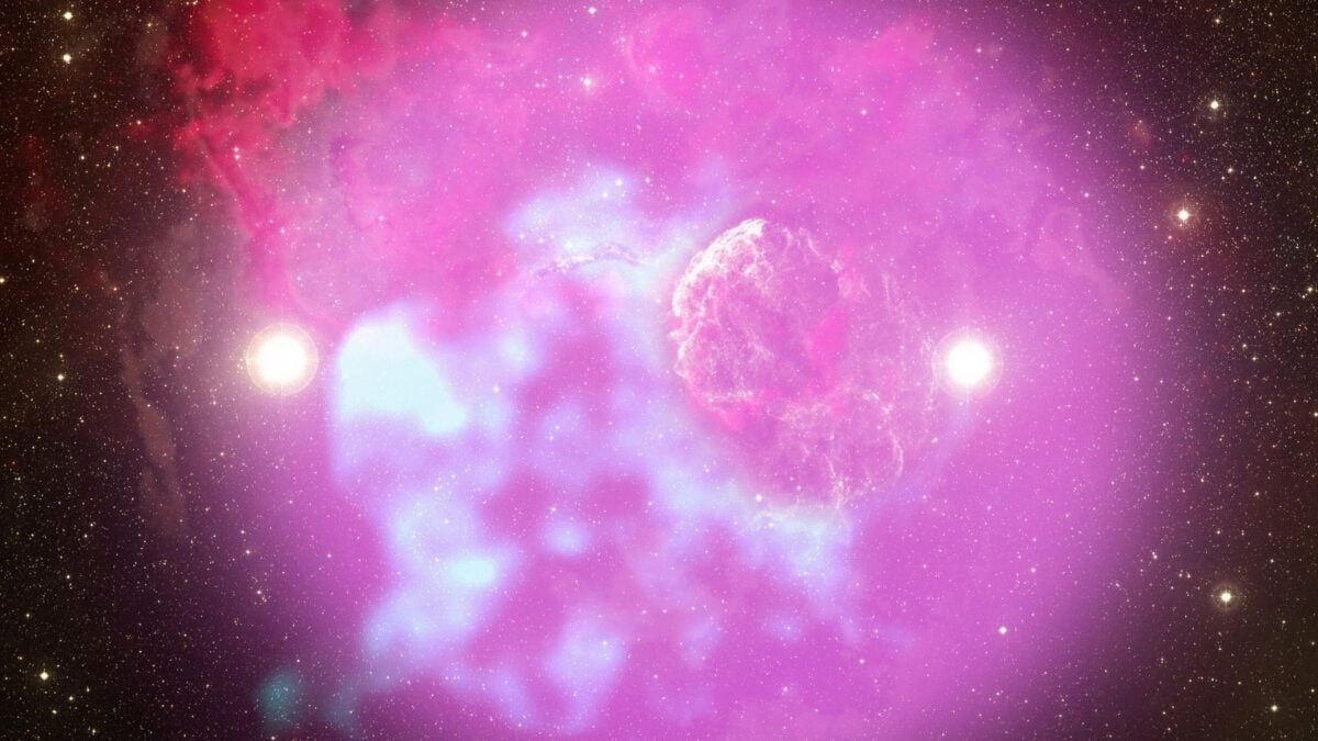 Astronomers May Have Found the First Pair of Stars to Explode Together Astronomers May Have Found the First Pair of Stars to Explode Together