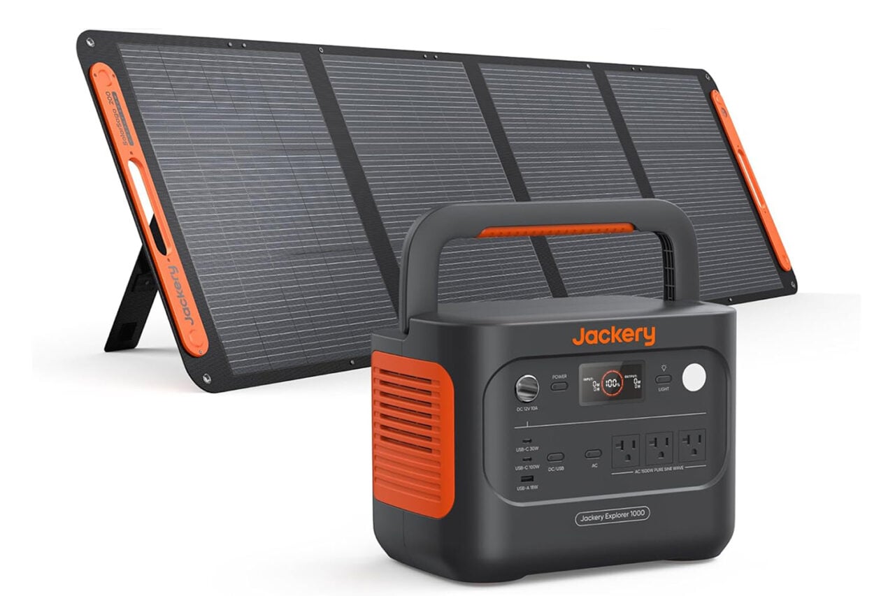 Jackery Solar Generator 1000 V2 With 200w Solar Panel