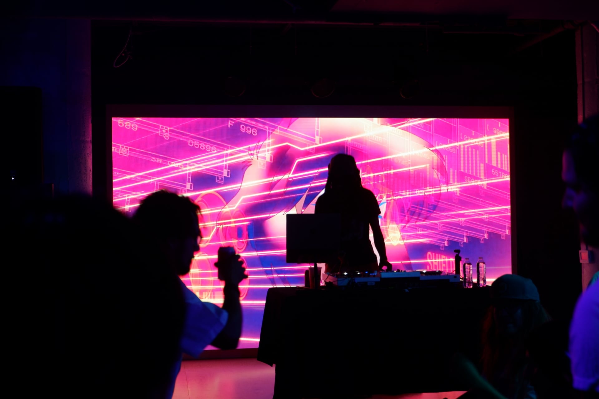 Kodansha House photo of a DJ playing music.