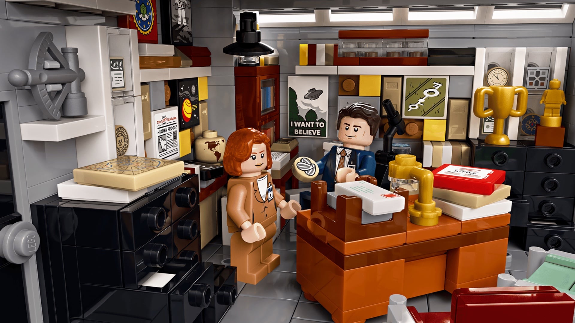 Lego Xfiles Office