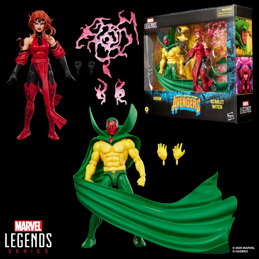 Marvel Legends Series Vision & Scarlet Witch (10)