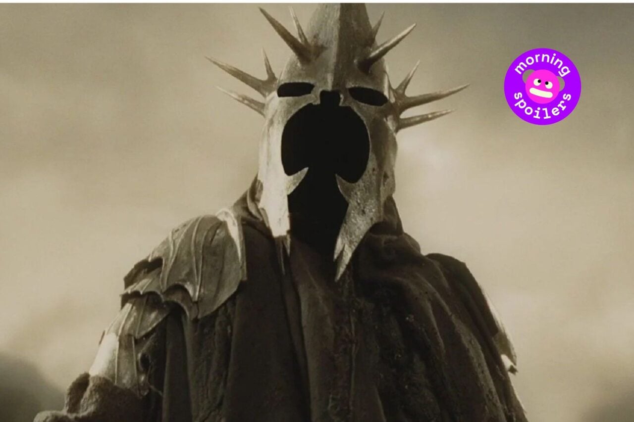 A photo of a Ringwraith from 'The Lord of the Rings' films.