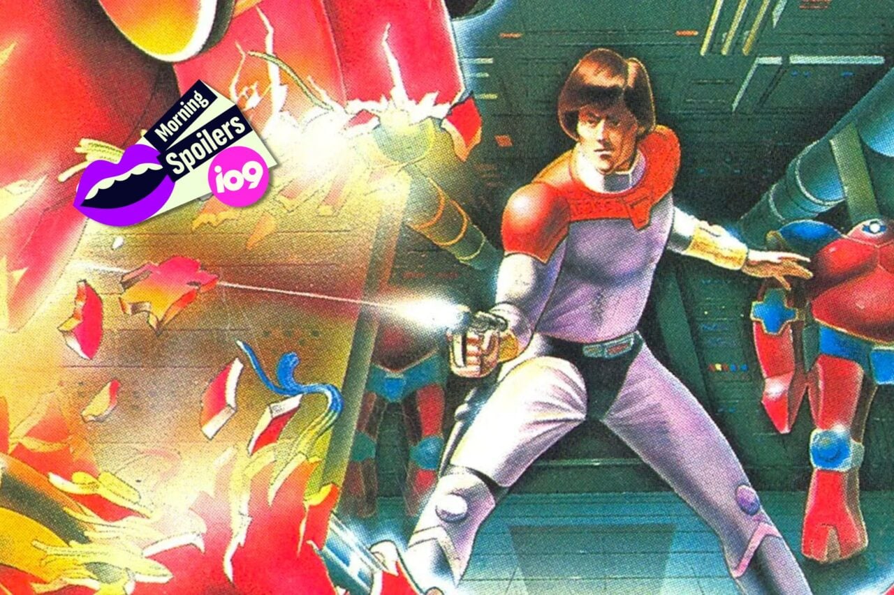 An image from the 'Berzerk' video game.